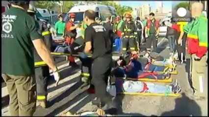 Accident de train en Argentine