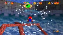 Super Mario 64 - Affreux Bassin - Etoile 1 : Sous-marin de Bowser