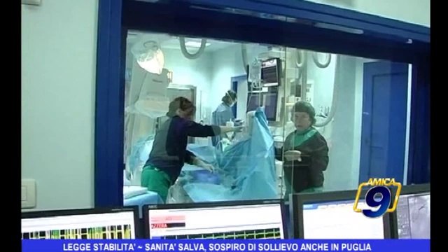Legge Stabilità | Sanità salva, sospiro di sollievo anche in Puglia