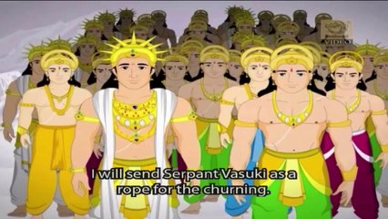 Lord Vishnu - The Savior of the Heavens - (Full Story - Animated) - Stories for Children