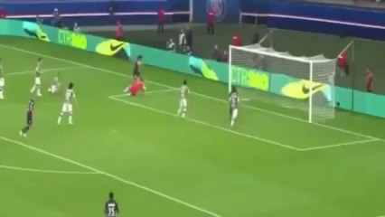 PSG Vs Bastia 4-0 - Edinson Cavani Incredible Goal