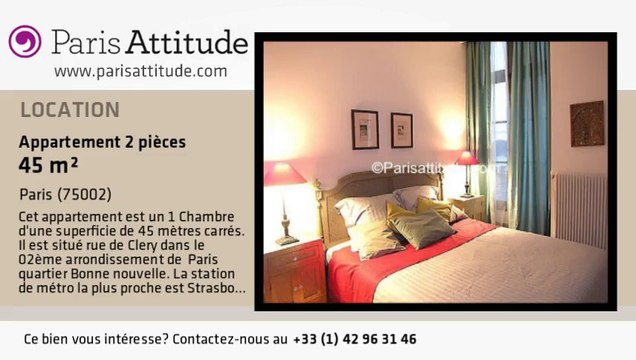 Appartement 1 Chambre à louer - Montorgueil, Paris - Ref. 2909
