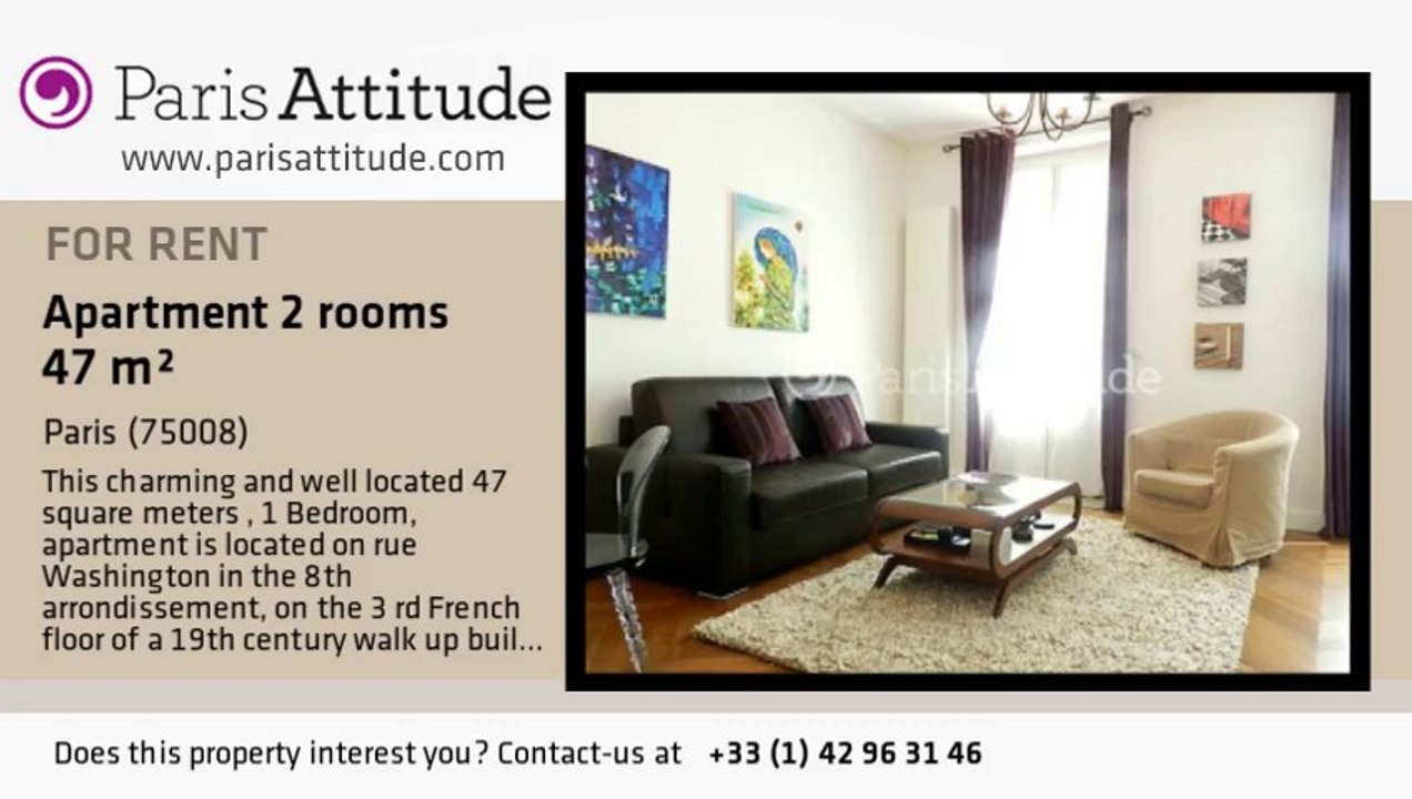 1 Bedroom Apartment for rent - Champs Elysées, Paris - Ref. 8291