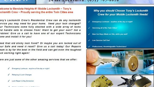 Locksmith Mendota Heights (651) 705-8818 Mendota Heights Locksmiths