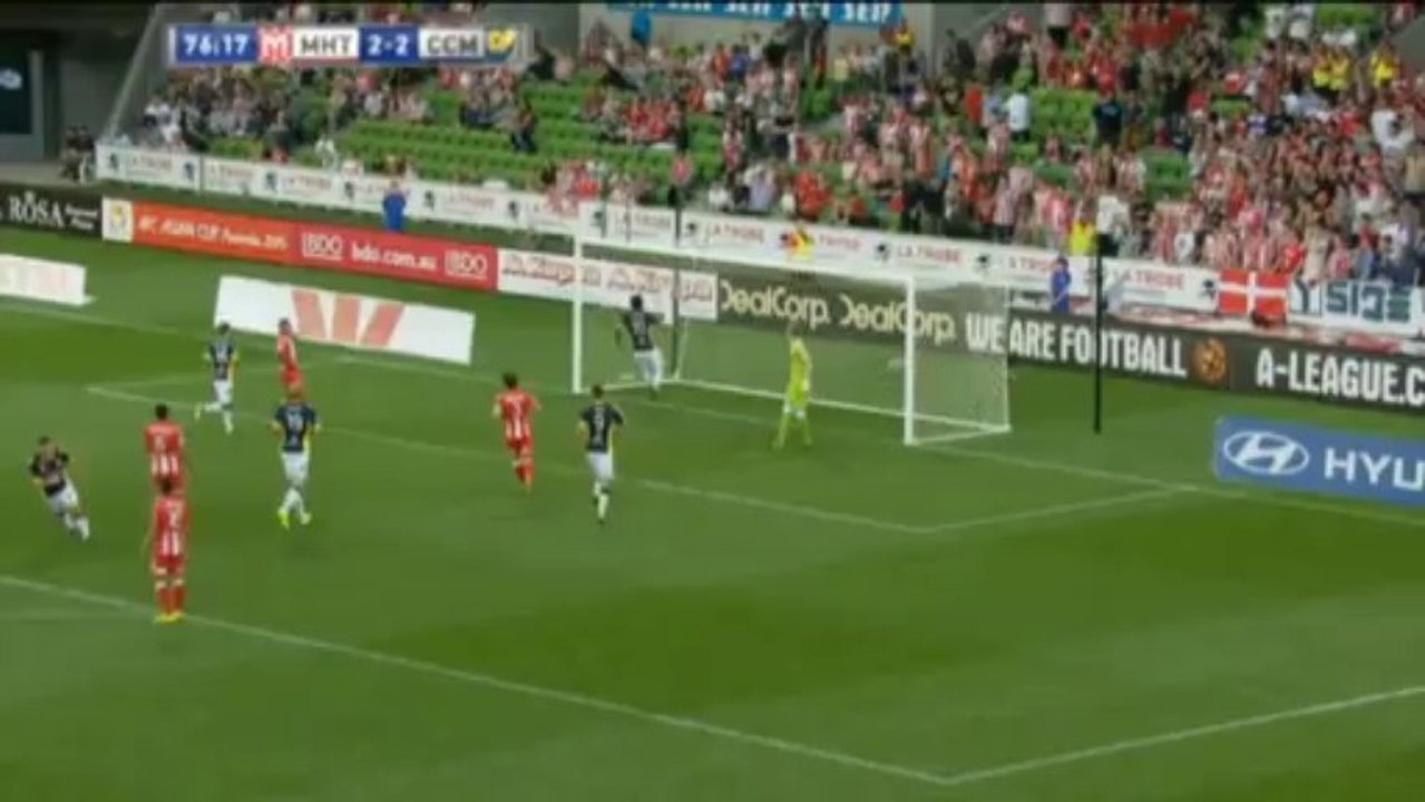 A-League: Doppelter Doppelpack! Riesenspektakel in Melbourne