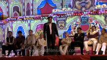 Indian poet Shambhu Shikhar performs at Ramlila organised by Lav Kush committee