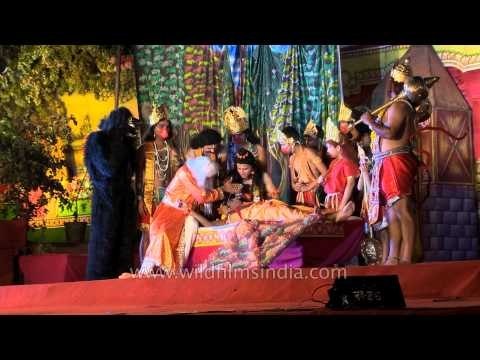 Lakshmana revived by the Sanjeevani Booti