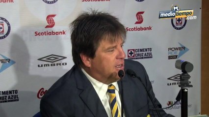 Destaca Miguel Herrera entrega de América ante Cruz Azul
