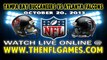 Watch Tampa Bay Buccaneers vs Atlanta Falcons Live Stream Oct. 20, 2013