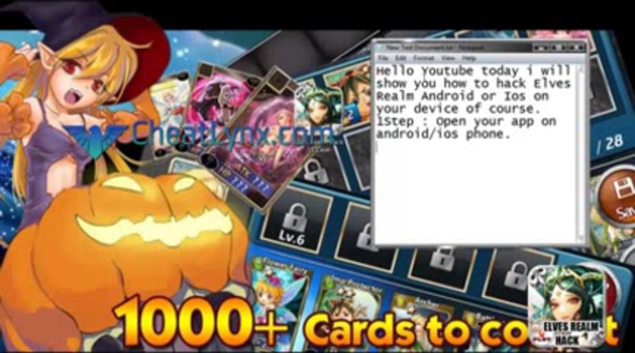 ▶ Elves Realm Hack Pirater + Link In Description 2013 - 2014 Update Android & iOS
