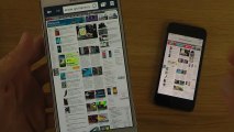 Samsung Galaxy Note 3 vs. iPhone 5S iOS 7.0.2 - Browser Speed Performance Comparison Review