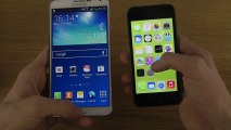 Samsung Galaxy Note 3 vs. iPhone 5S iOS 7.0.2 - Opening Apps Speed Test