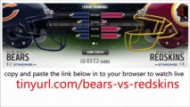 Chicago Bears vs Washington Redskins watch Live Streaming Online Week 7