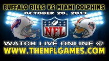 Watch Buffalo Bills vs Miami Dolphins Game Live Online Streaming