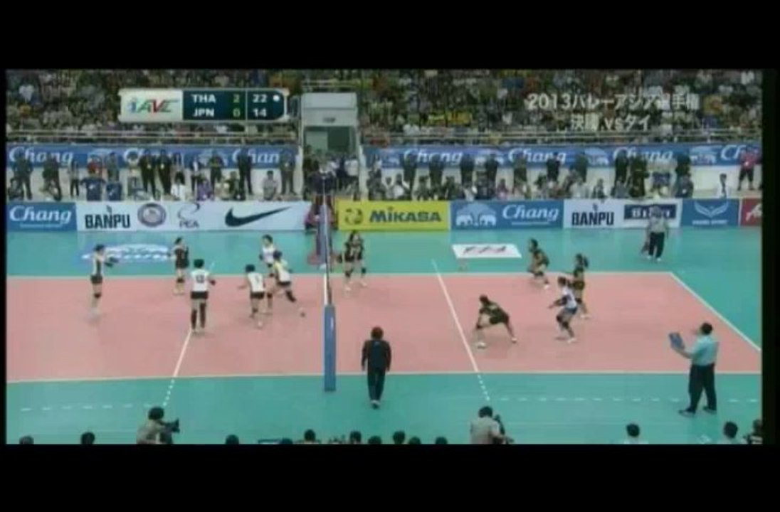 2013年9月21日ＶＳタイ　決勝戦2