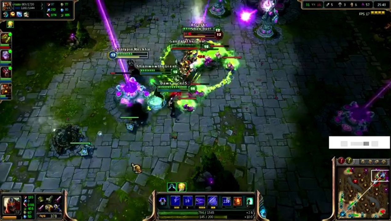 LOL FUN - How a bot can pentakill by caitlyn - league-of-legends