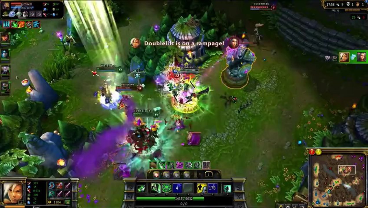 LOL FUN - Pentakill riven - league-of-legends