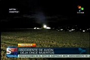 Bélgica: mueren paracaidistas y piloto en avionazo