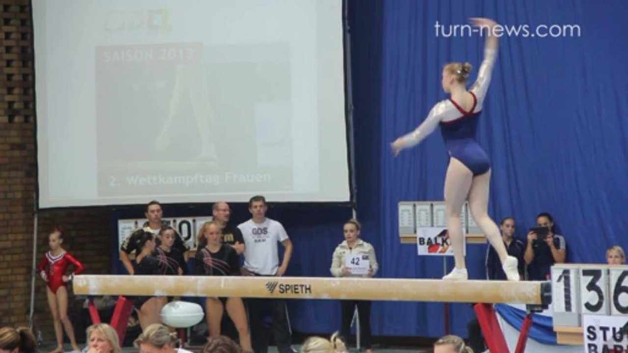 Julia Bombach Balken - Bundesliga in HH