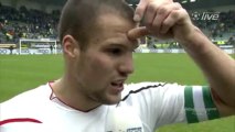 20-02-11 Ron Vlaar na ADO Den Haag - Feyenoord