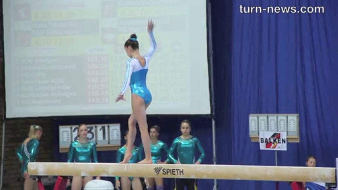 Leah Grießer Balken - Bundesliga in HH