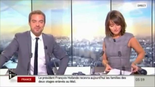 iTELE - Extrait - Apparition du Nouvel Habillage diTELE (2012)