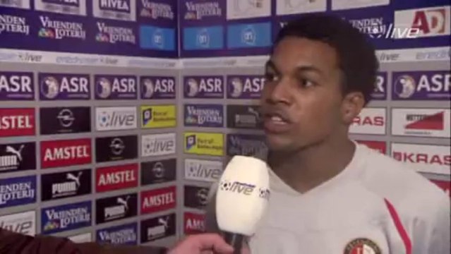 27-02-11 Diego Biseswar na Feyenoord - FC Groningen