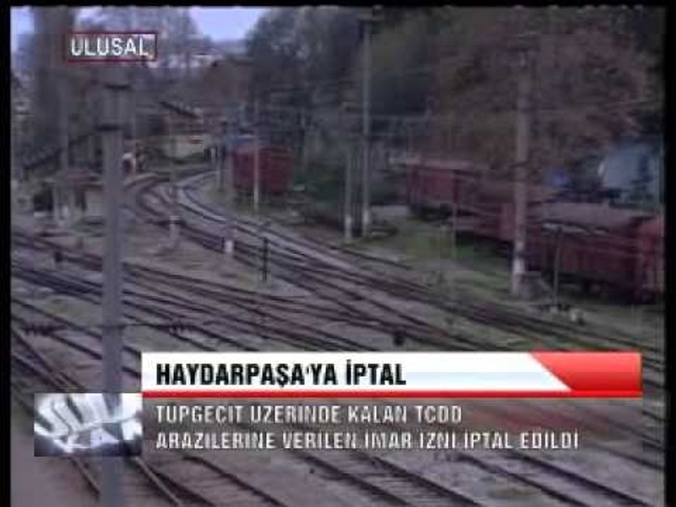 HAYDARPAŞA' YA İPTAL