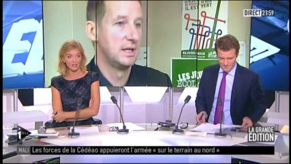 iTélé La Grande édition Maya Lauqué - Florent Peiffer 24-09-2012