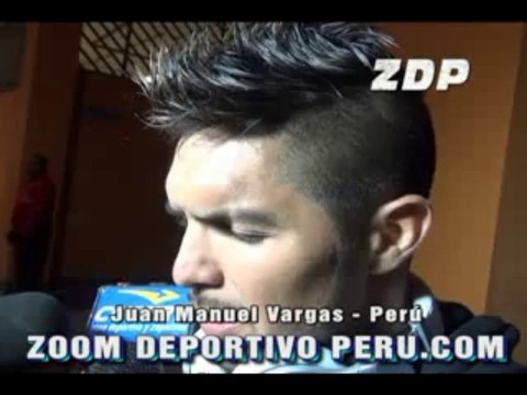 JUAN MANUEL VARGAS - VOLANTE DE LA SELECCIÓN PERUANA DE FÚTBOL