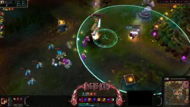 LOL FUN - Phantoml0rd and his ziggs big-play - league-of-legends