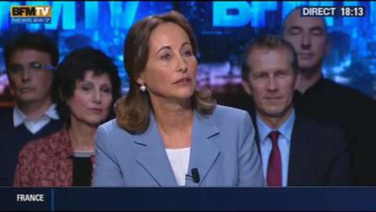 BFM Politique: L'interview de Ségolène Royal par Thierry Arnaud - 20/10 1/5