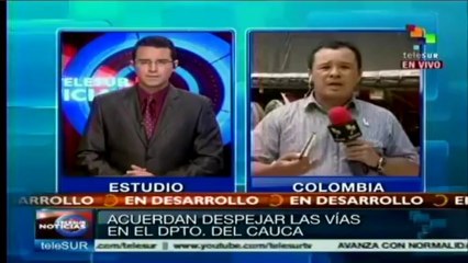 Llegan a preacuerdo indígenas y gobierno colombiano tras represión