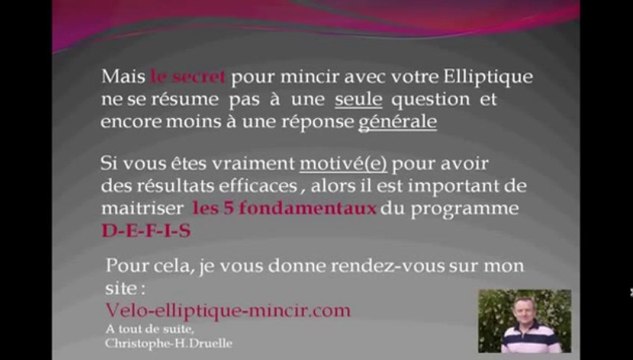 Vélo elliptique d'occasion pour se tonifier