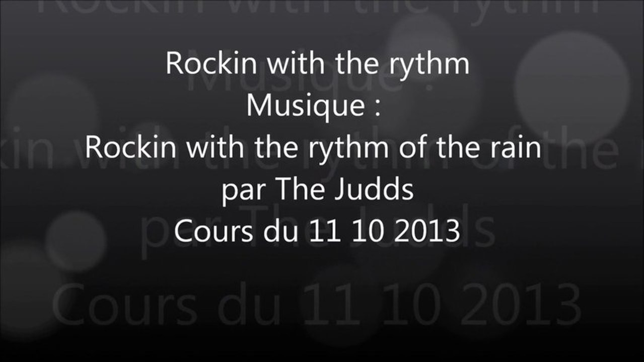 Rockin with the rythm line dance