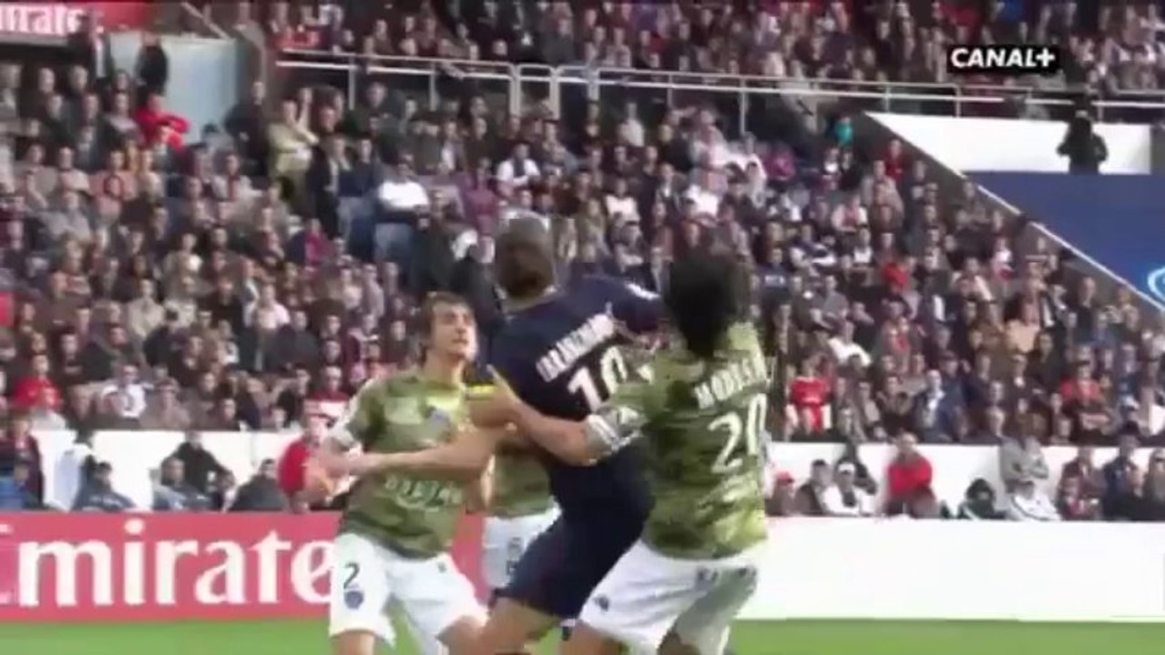 Zlatan Ibrahimovic but incroyable contre bastia