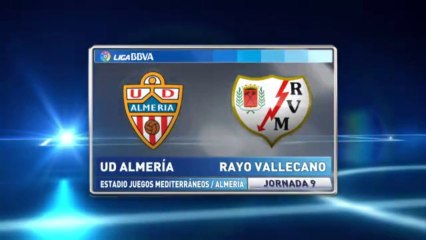 Almería 0  Rayo Vallecano 1