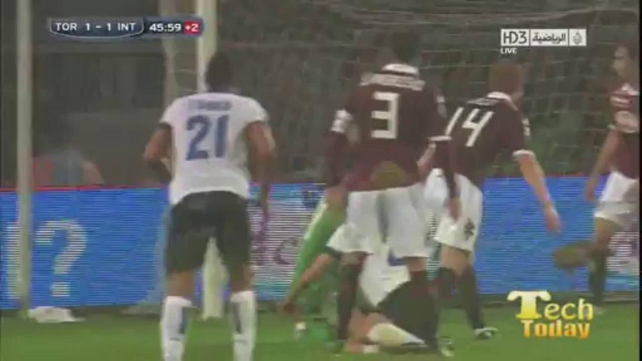 All Goals First Time - Torino 1-1 Inter  HD - 20-10-2013