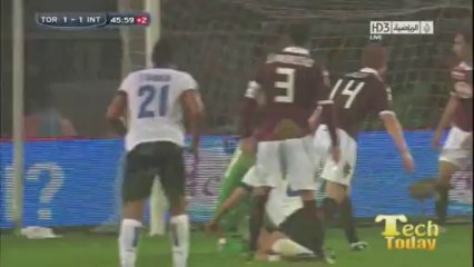 All Goals First Time - Torino 1-1 Inter  HD - 20-10-2013