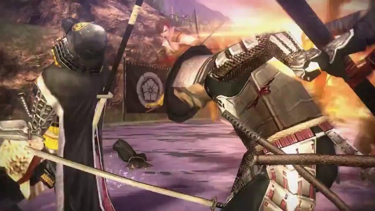 Sengoku Basara 4 ps3 trailer exclusif