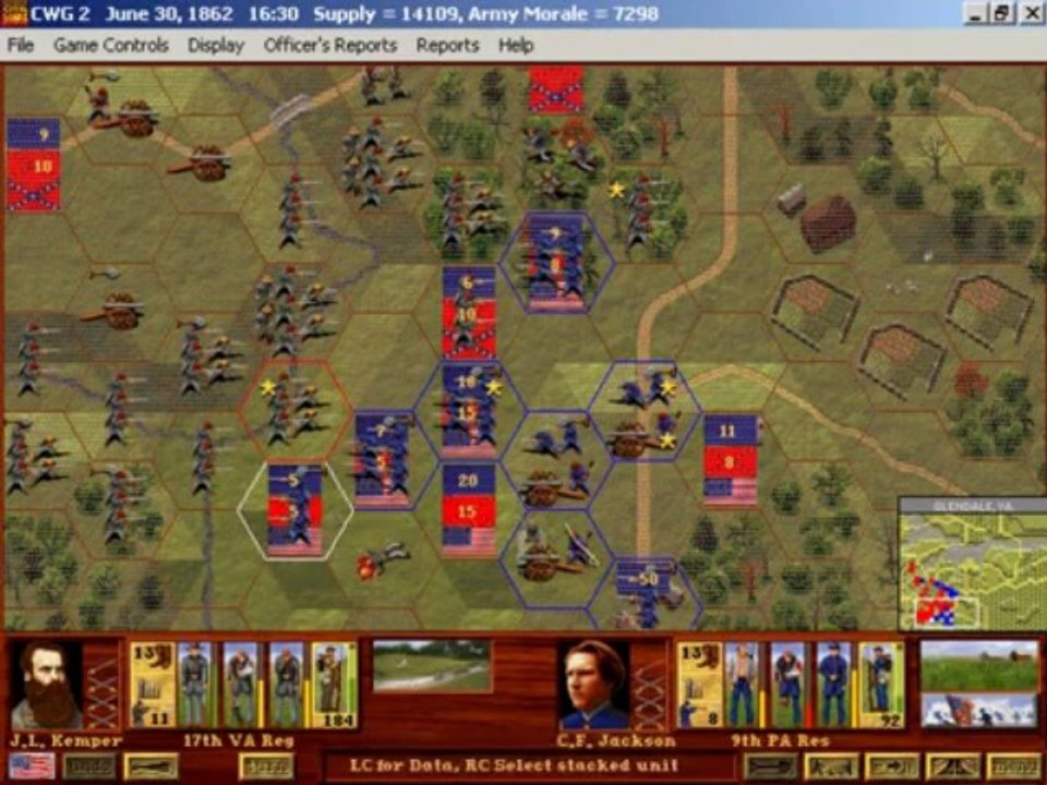 LGWI - Civil War Generals II 033 (Glendale Redux, No More b0rken, Tactical Failtrain)