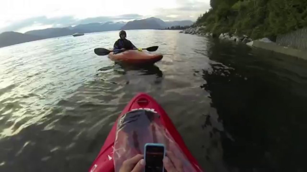 Descente extreme en kayak