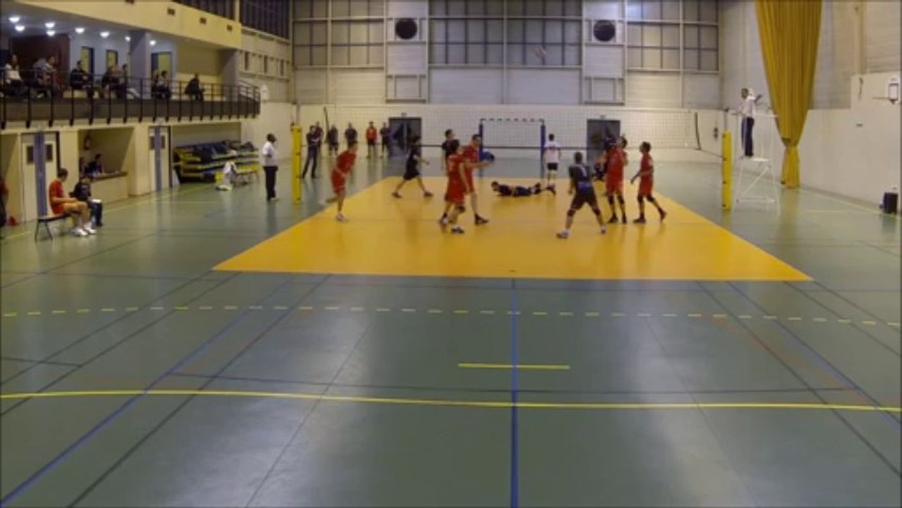 2013/2014 - Coupe de France VolleyBall - SAINT-CLOUD SF vs PARIS AC - Résumé.