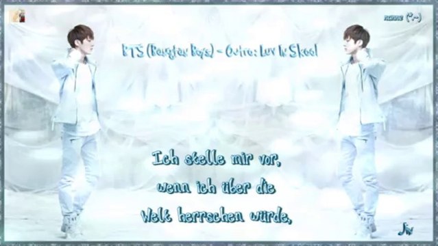 BTS (Bangtan Boys) - Outro Luv In Skoo k-pop [german sub]