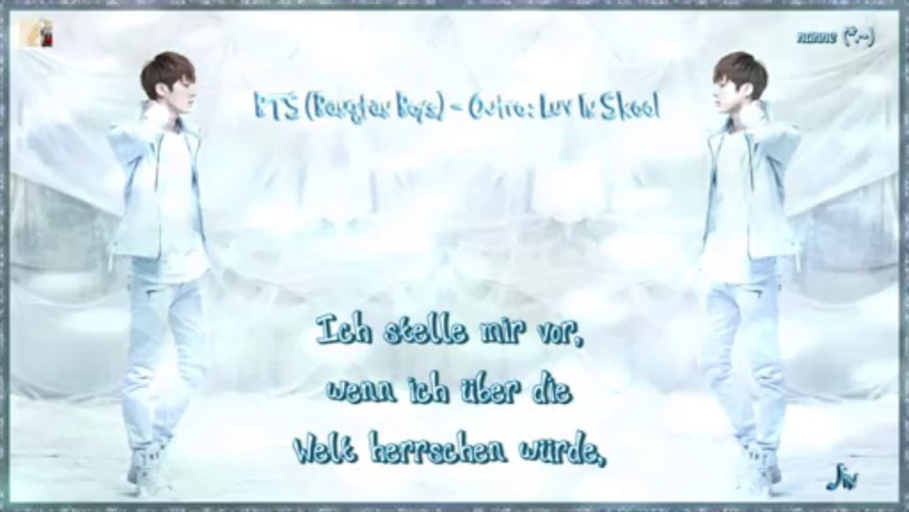 BTS (Bangtan Boys) - Outro Luv In Skoo k-pop [german sub]