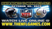 Watch Denver Broncos vs Indianapolis Colts Game Live Online Streaming