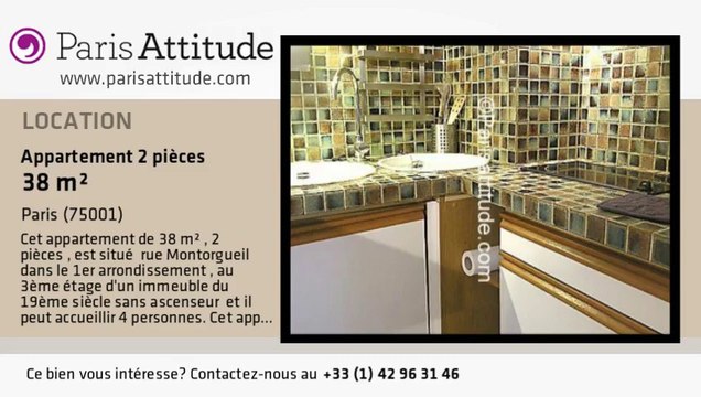 Appartement 1 Chambre à louer - Châtelet, Paris - Ref. 6952