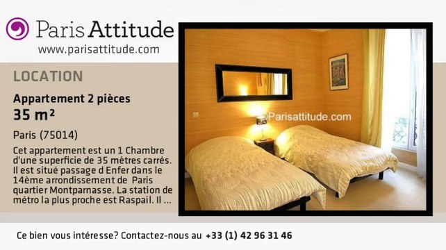 Appartement 1 Chambre à louer - Denfert Rochereau, Paris - Ref. 4169