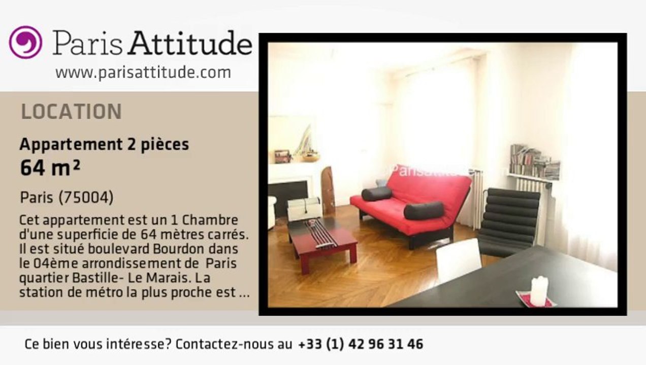 Appartement 1 Chambre à louer - Bastille, Paris - Ref. 3527