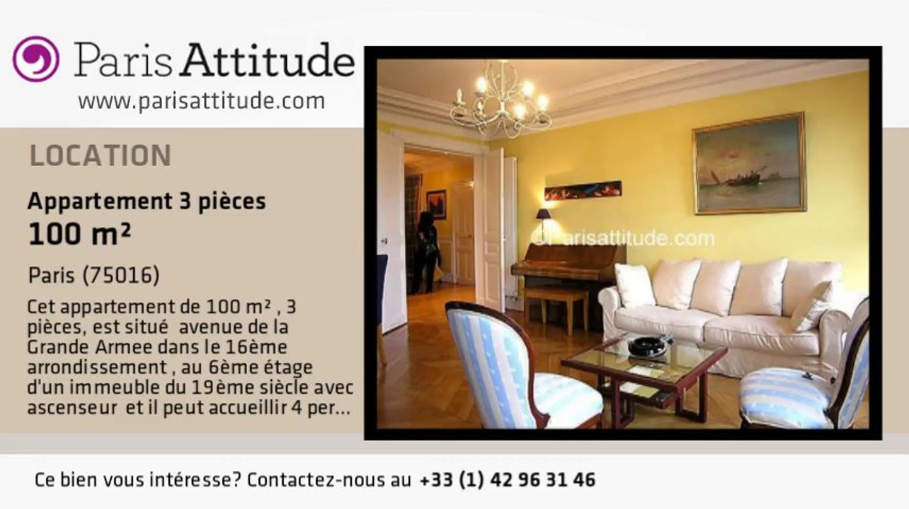 Appartement 2 Chambres à louer - Arc de Triomphe, Paris - Ref. 5236